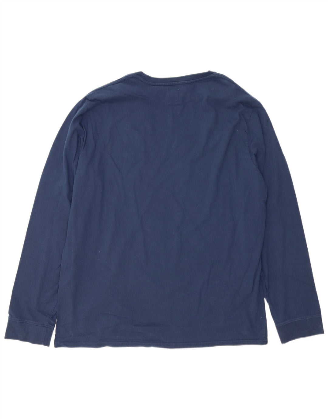 Levi's Maglia standard da uomo a maniche lunghe XL in cotone blu navy