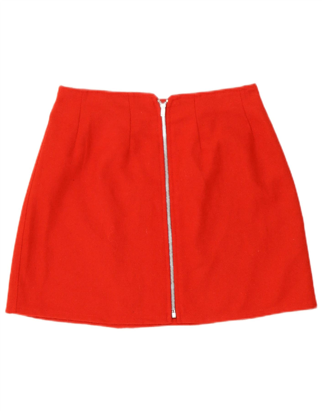 Minigonna vintage da donna media W28 rossa