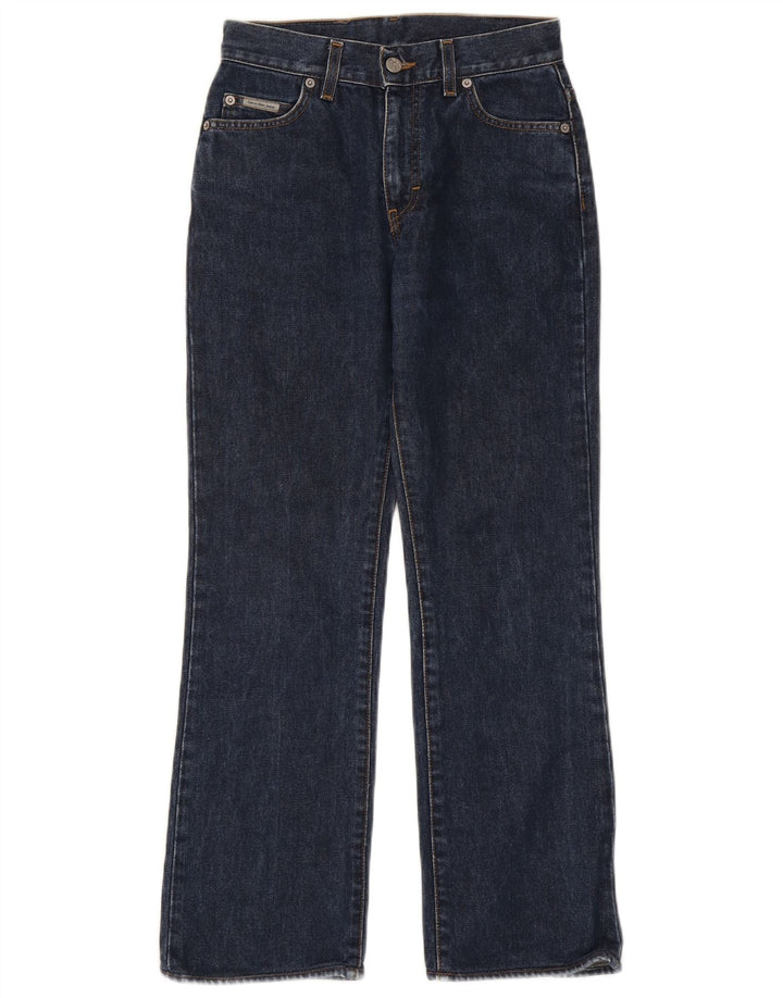Jeans dritti da donna Calvin Klein W26 L27 Blu