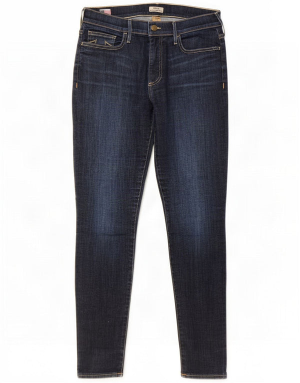 True Religion Womens Halle Mid Rise Super Skinny Jeans W30 L30 Blue