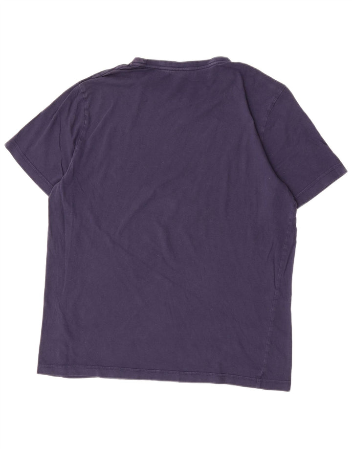 T-shirt grafica da uomo Puma Top Large Blu Navy