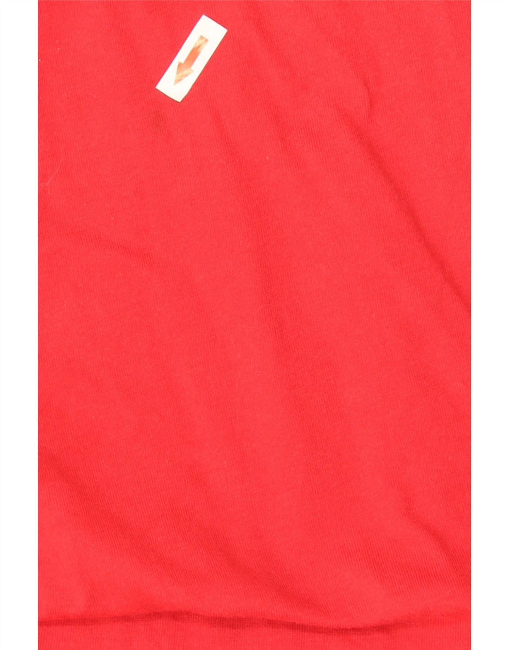 Top da uomo a maniche lunghe Champion 2XL rosso cotone