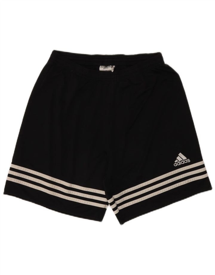 Pantaloncini sportivi Adidas Climalite da uomo medio poliestere nero