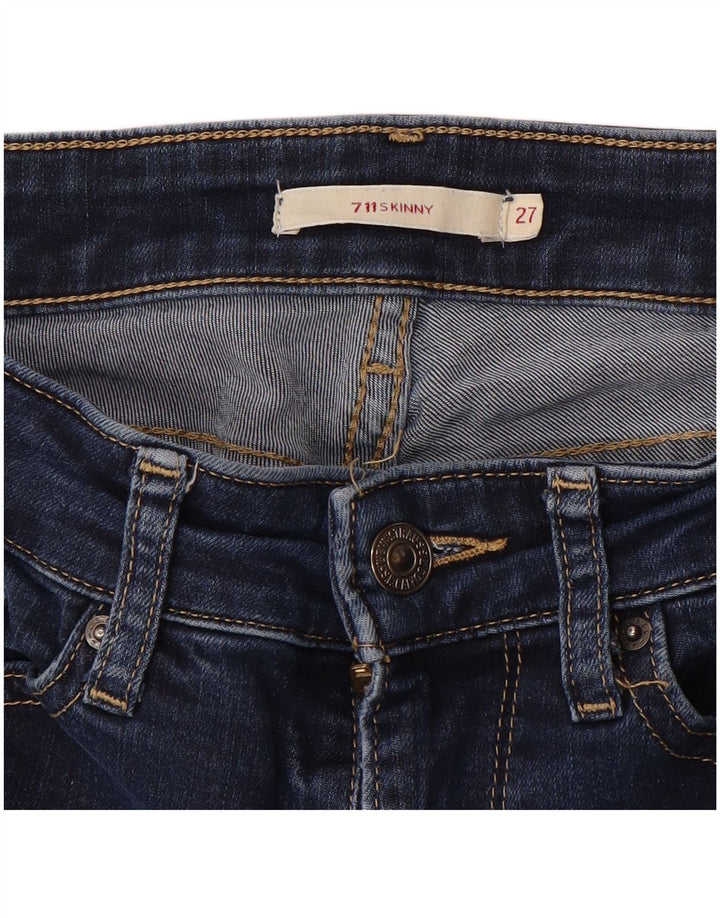 Jeans skinny Levi's 711 da donna W27 L26 Blu