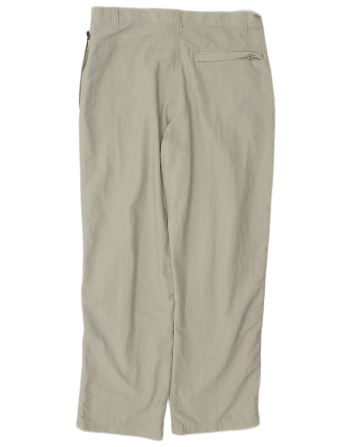 Pantaloni da trekking da donna Marks & Spencer W32 L29 Verde Poliammide
