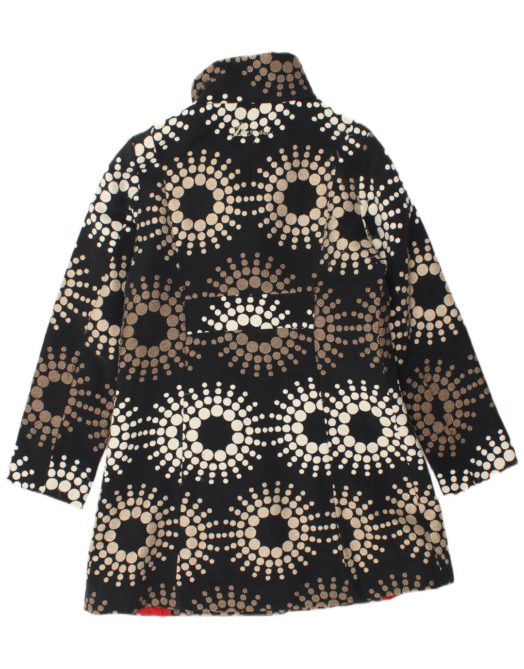 Soprabito da donna Desigual EU 42 grande acrilico floreale nero