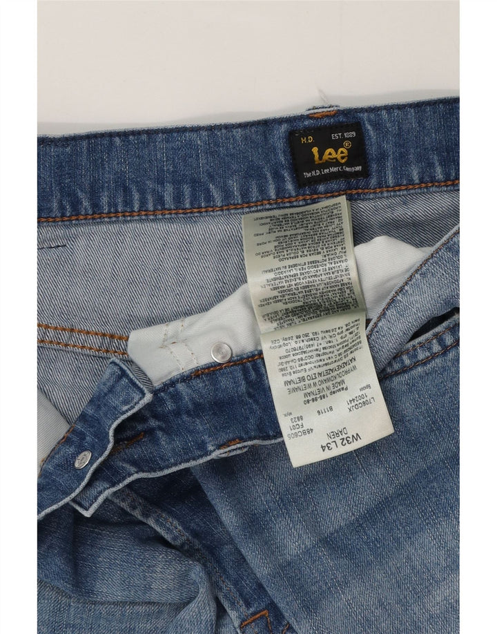Jeans dritti da uomo Lee Daren W32 L34 cotone blu