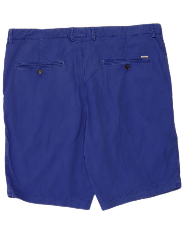 Pantaloncini chino da uomo Hugo Boss W38 XL cotone blu