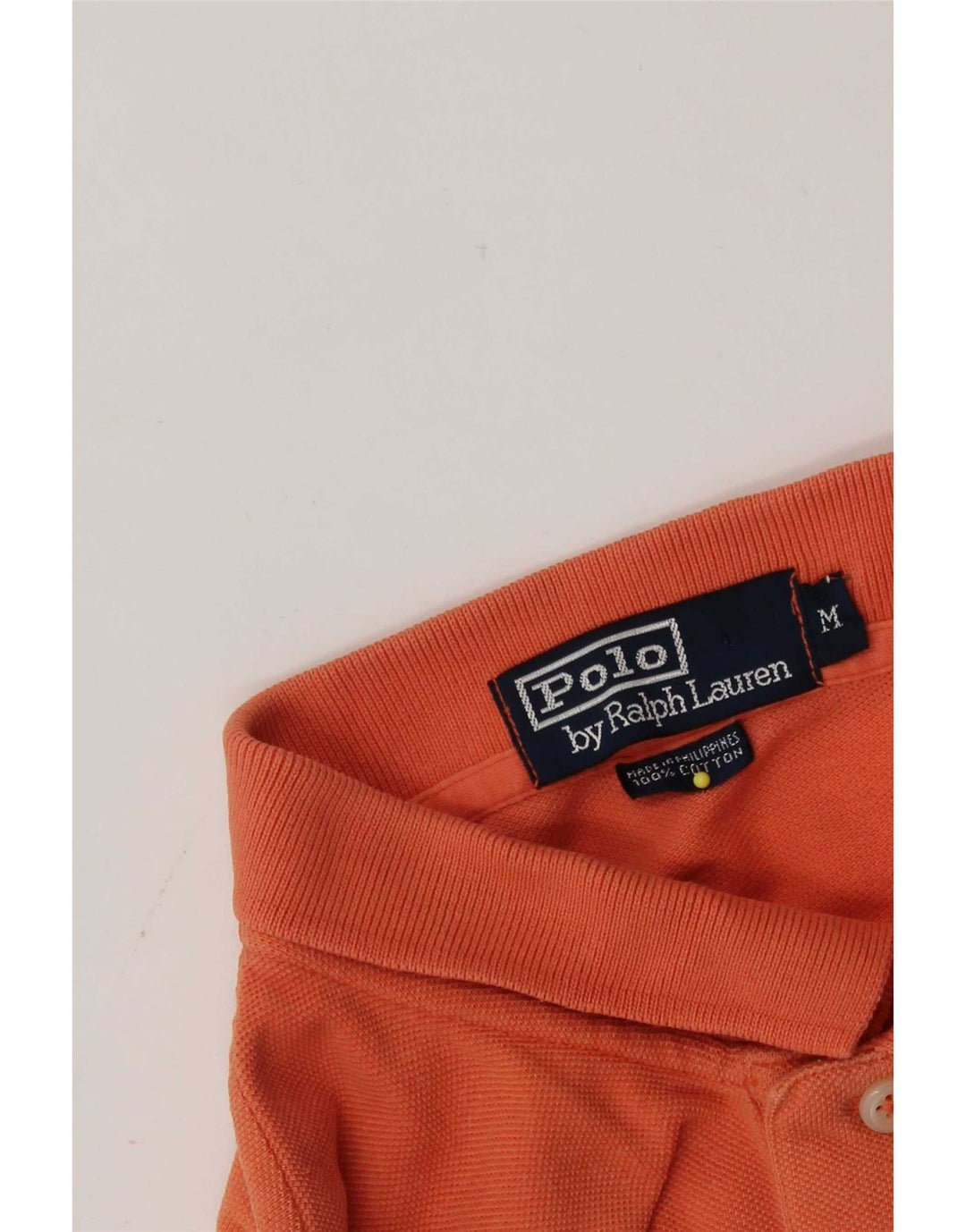 Polo Ralph Lauren da uomo in cotone arancione medio