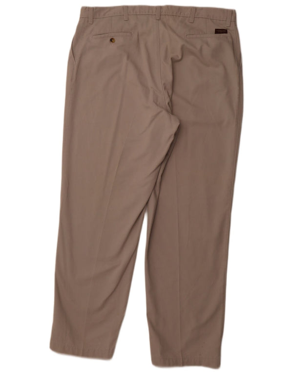 WRANGLER Pantaloni chino con pegging da uomo Timber Creek W42 L32 in cotone beige
