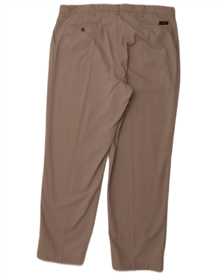 WRANGLER Pantaloni chino con pegging da uomo Timber Creek W42 L32 in cotone beige