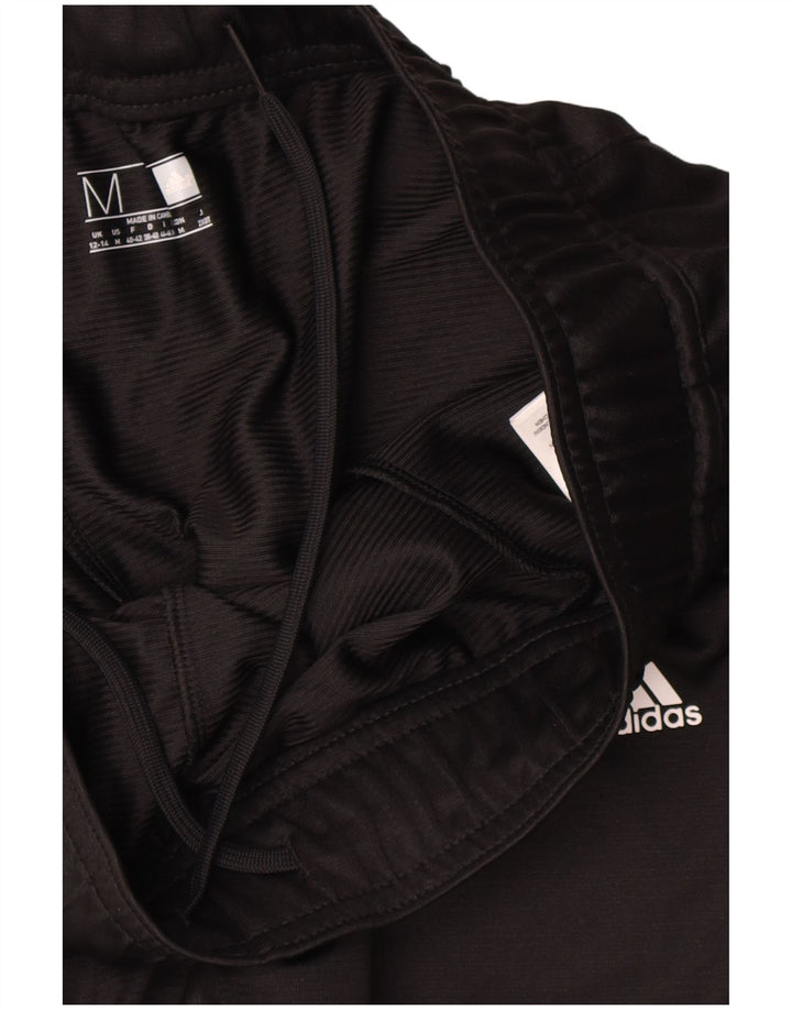 Pantaloni da tuta da donna Adidas UK 12/14 Medium Nero Poliestere