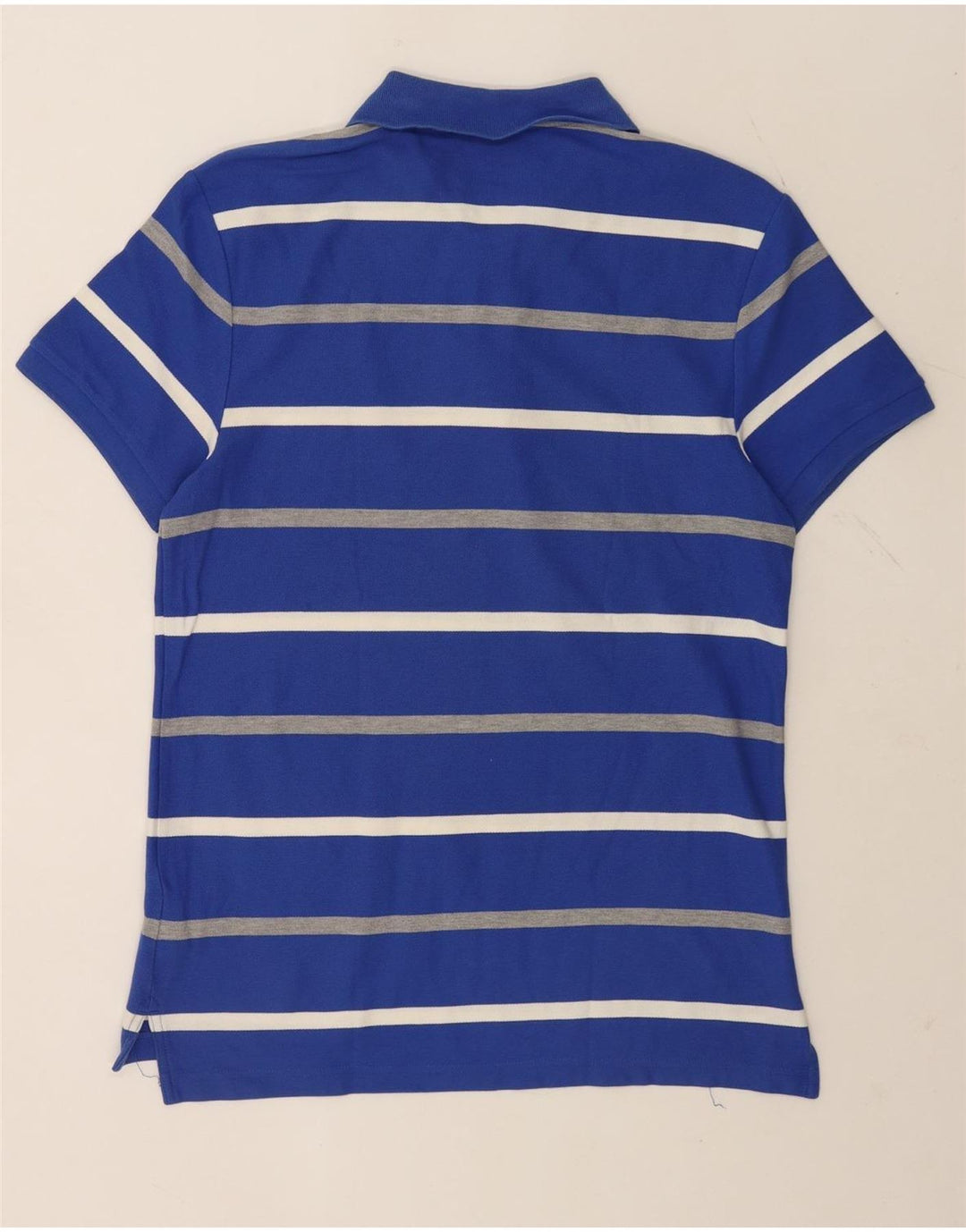 Polo NIKE da uomo in cotone a righe grandi blu
