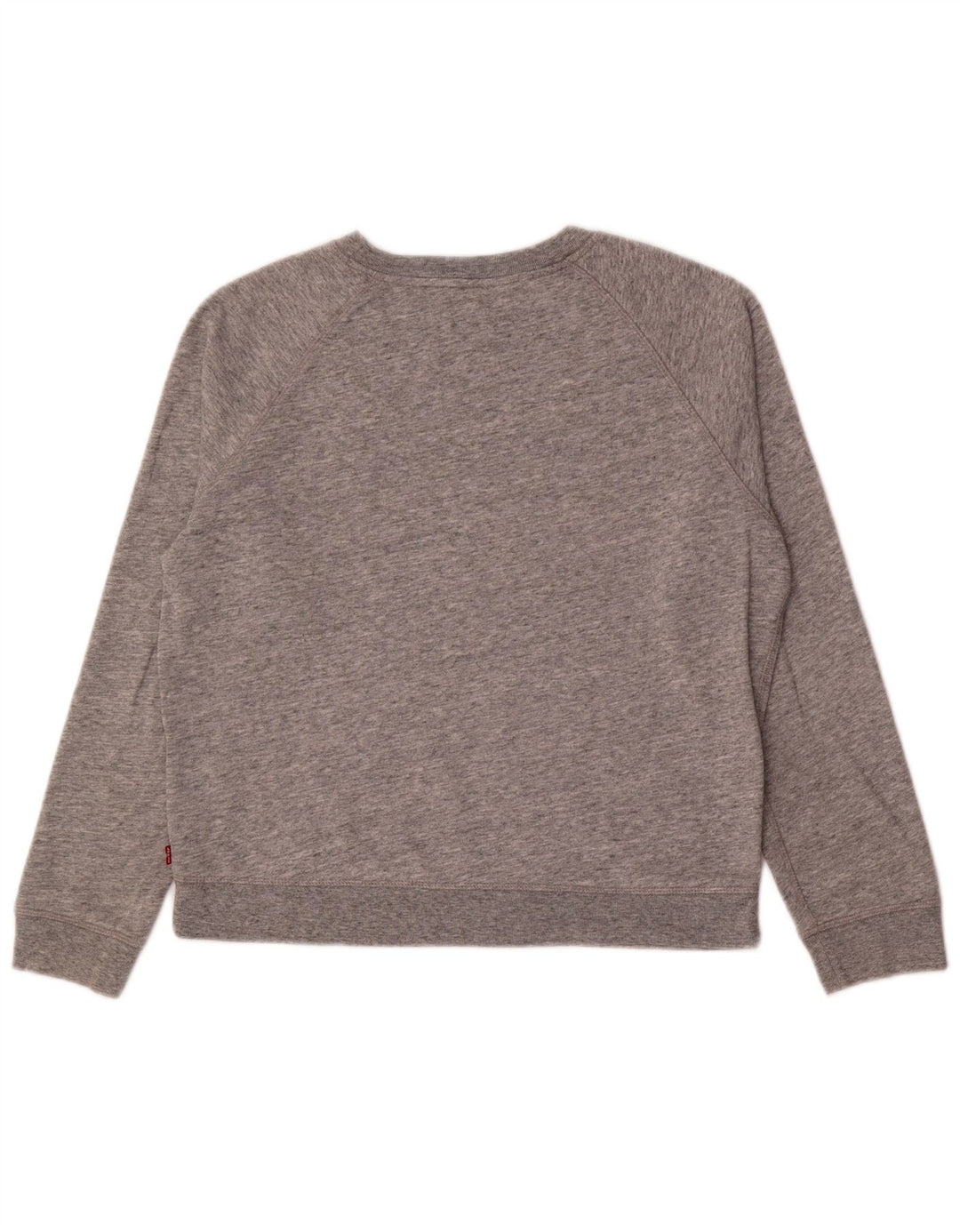 Felpa grafica da donna Levi's UK 14 Grigio medio chiazzato