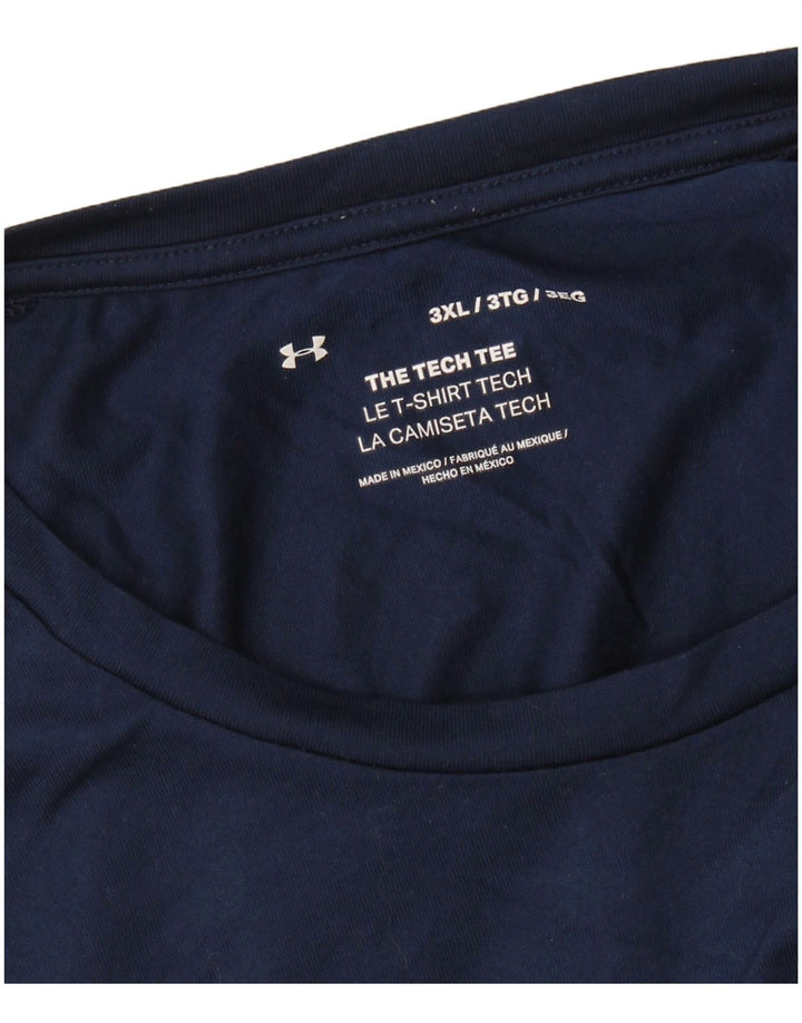 Maglietta da uomo UNDER ARMOUR Top 3XL Blu navy