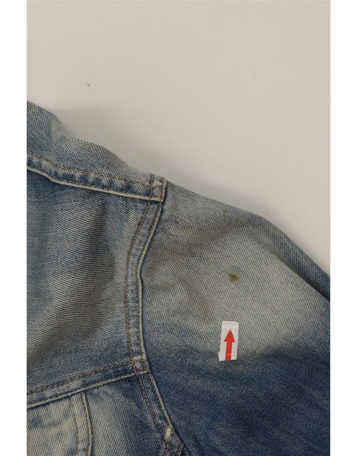 Giacca di jeans da uomo Diesel UK 42 XL cotone blu