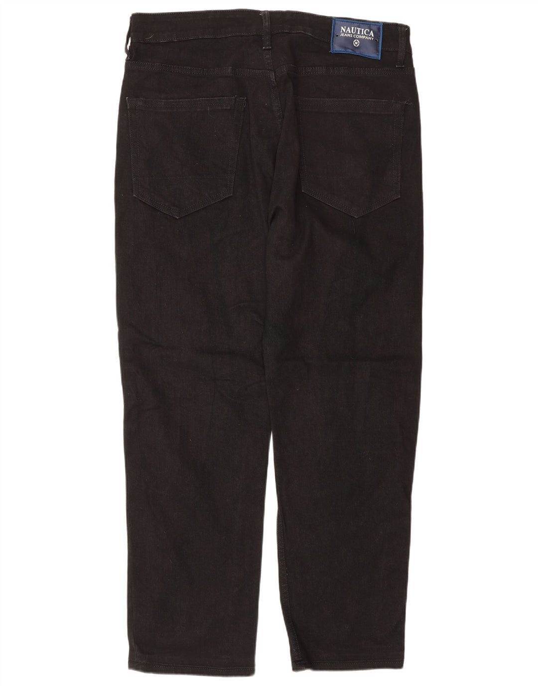 Jeans Bootcut da uomo Nautica W34 L30 cotone nero