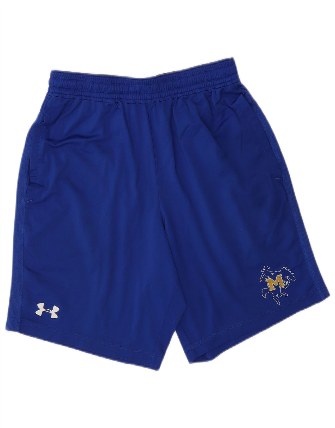 Pantaloncini sportivi da uomo UNDER ARMOUR Heat Gear blu medio