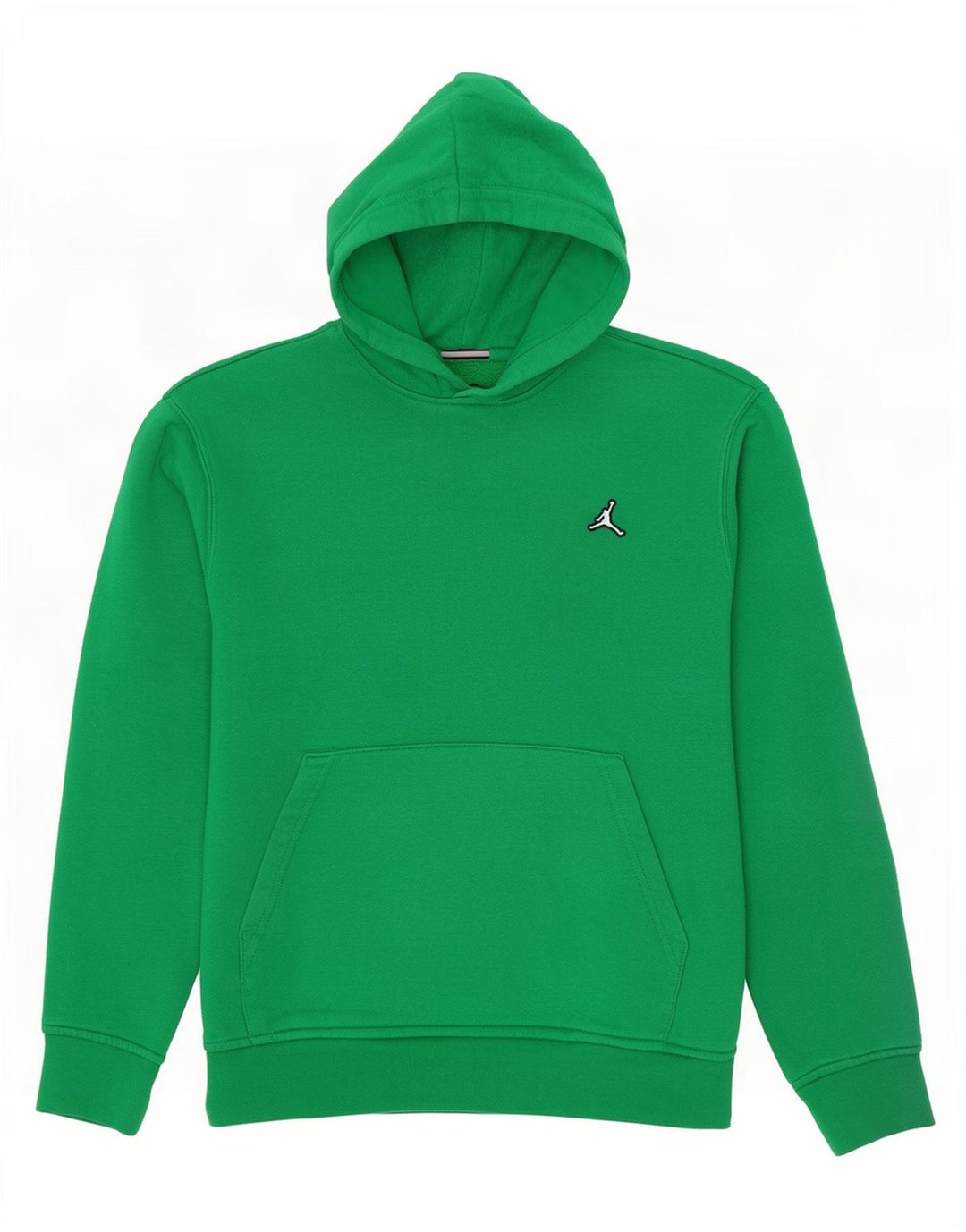 Felpa con cappuccio da uomo Jordan in cotone verde medio