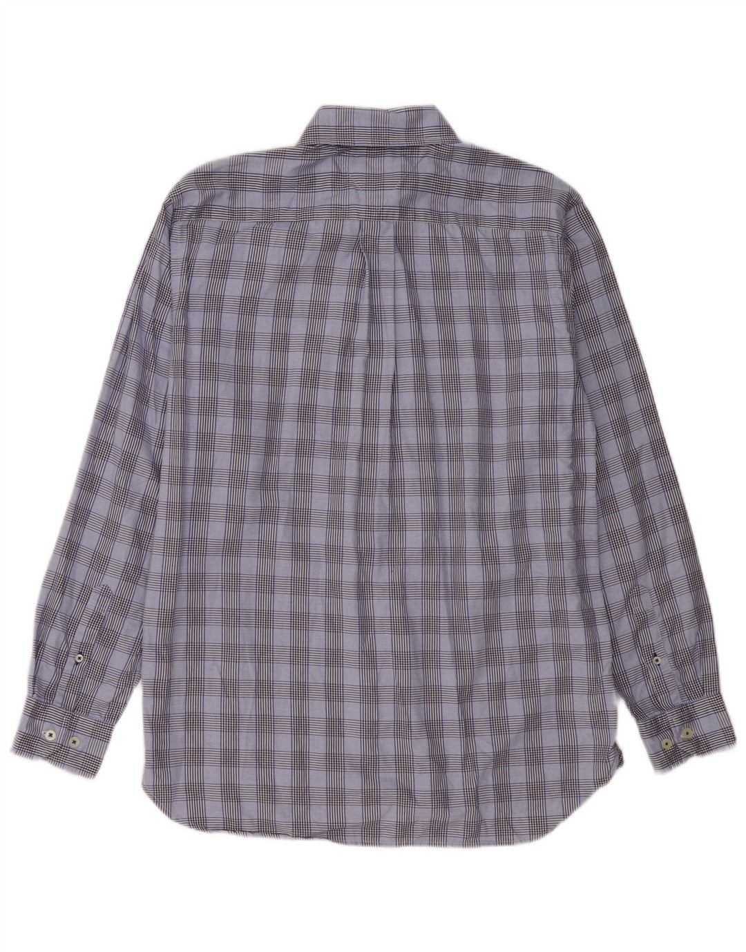 TOMMY HILFIGER Camicia da uomo in cotone a quadri blu medio