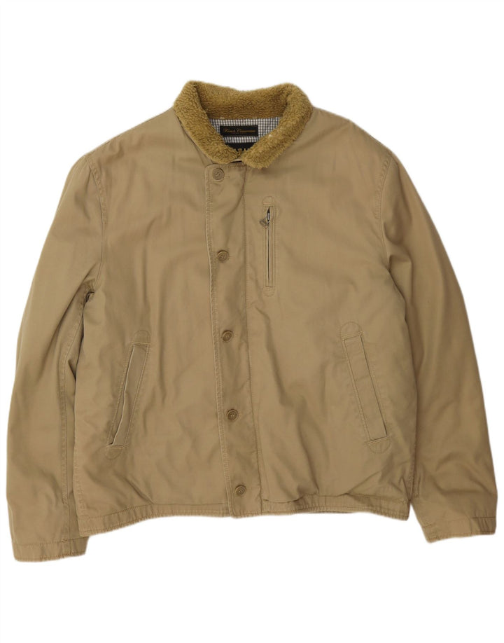 Giacca a vento da uomo French Connection UK 42 XL Cotone beige