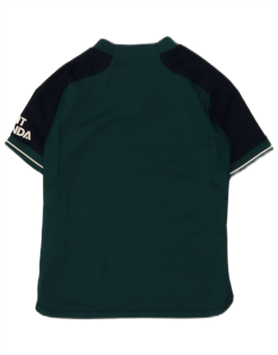 T-shirt grafica ADIDAS per ragazzi Fly Emirates 9-10 anni color block verde