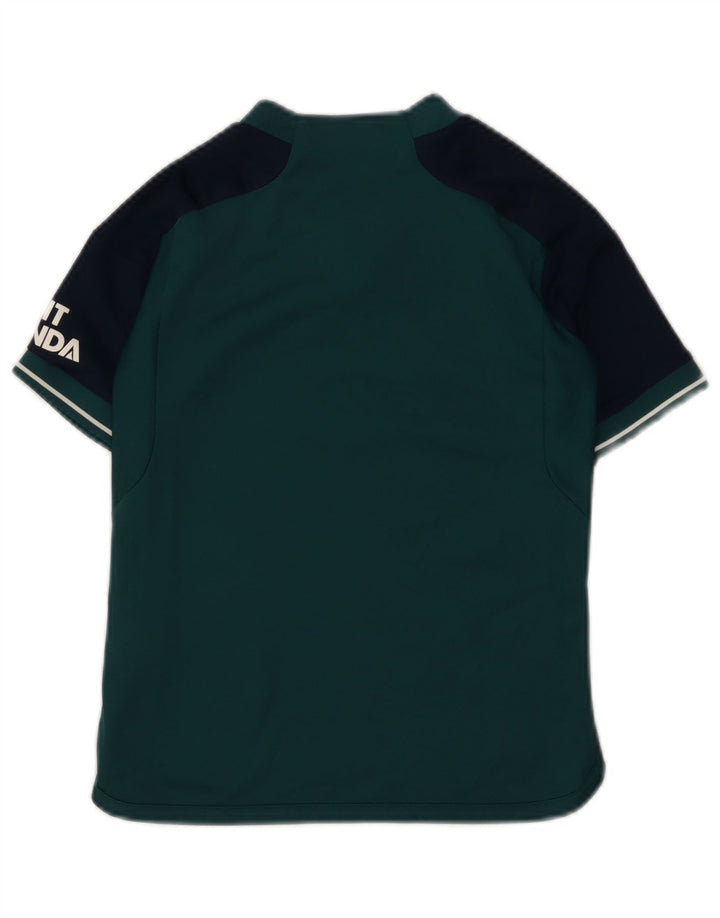 T-shirt grafica ADIDAS per ragazzi Fly Emirates 9-10 anni color block verde