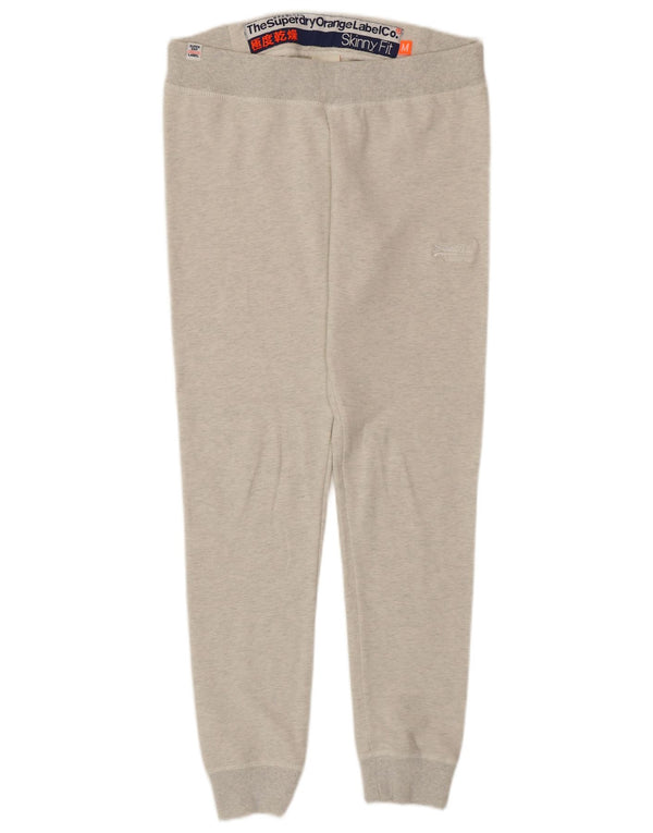 Pantaloni da tuta da donna skinny fit Superdry Joggers UK 14 Grigio medio