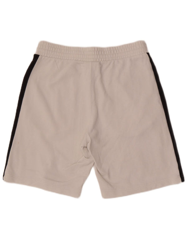 Pantaloncini sportivi da uomo Champion piccoli in cotone color block bianco
