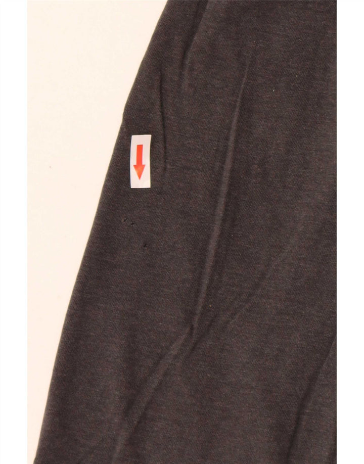 Calvin Klein Jeans Top da uomo a maniche lunghe XL in cotone grigio