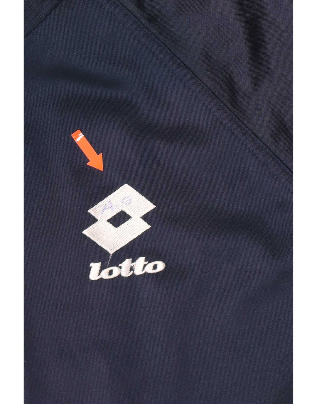 Giacca da ginnastica grafica da uomo Lotto XL Colorblock blu navy