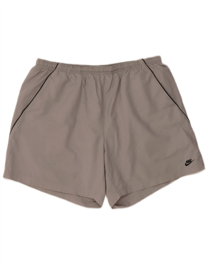 Pantaloncini sportivi da uomo NIKE 2XL grigio poliestere