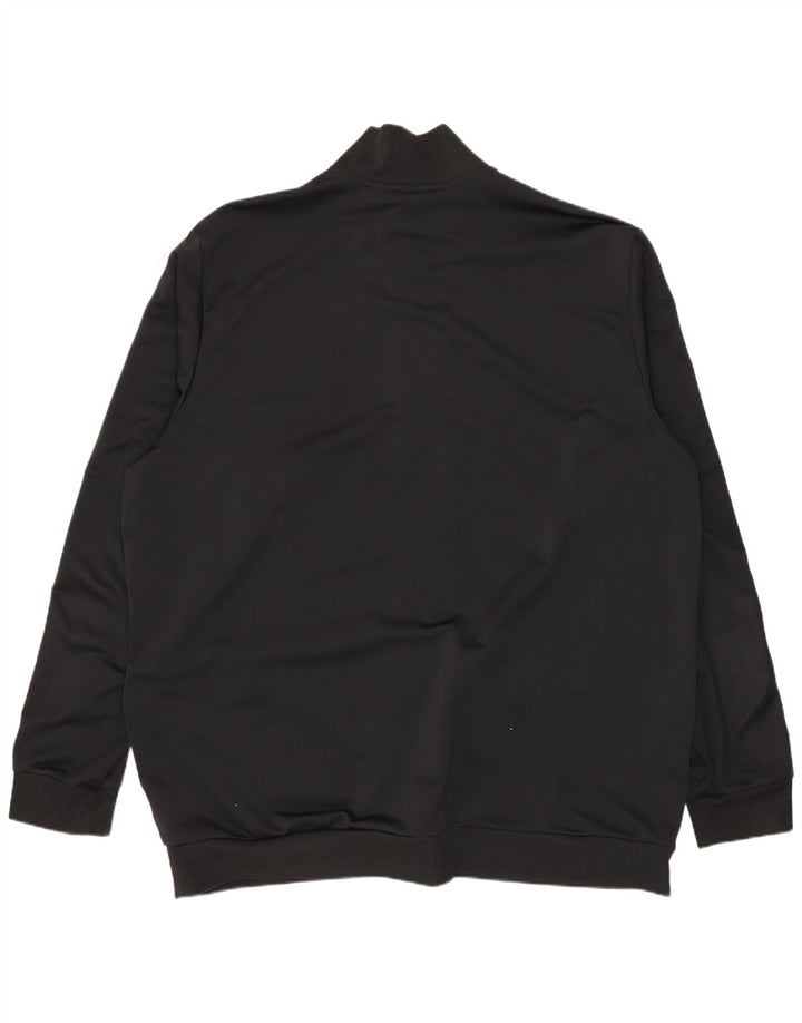 Giacca da tuta da uomo Adidas UK 52/54 2XL Poliestere nero