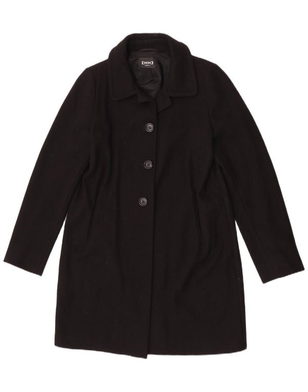 Soprabito da donna Marella UK 14 grande lana vergine nera