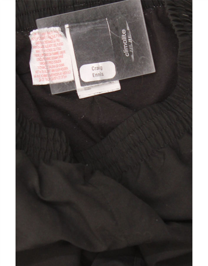 Pantaloni da tuta ADIDAS Climalite da ragazzo 13-14 anni neri