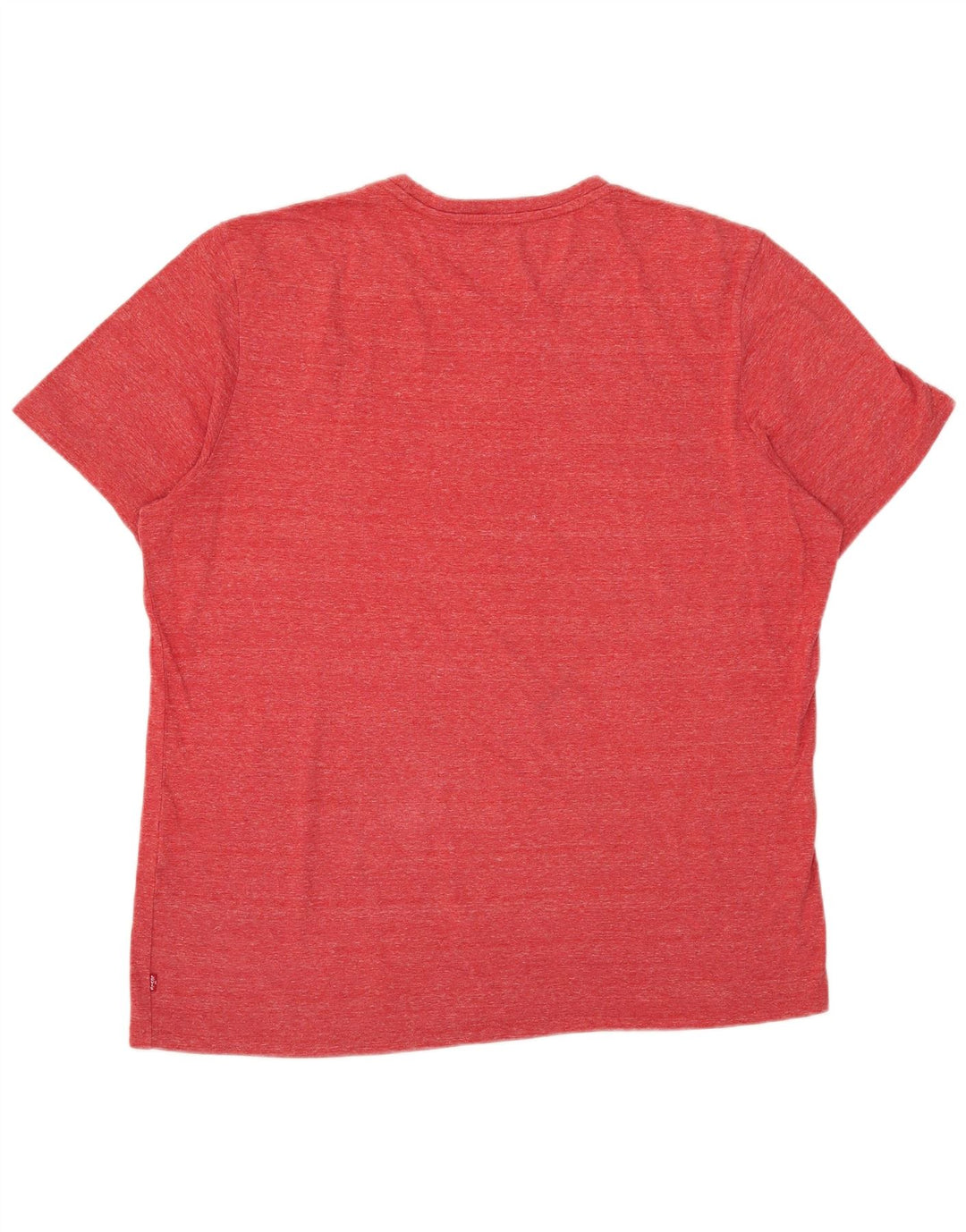 T-shirt grafica da uomo Levi's Top XL rossa chiazzata