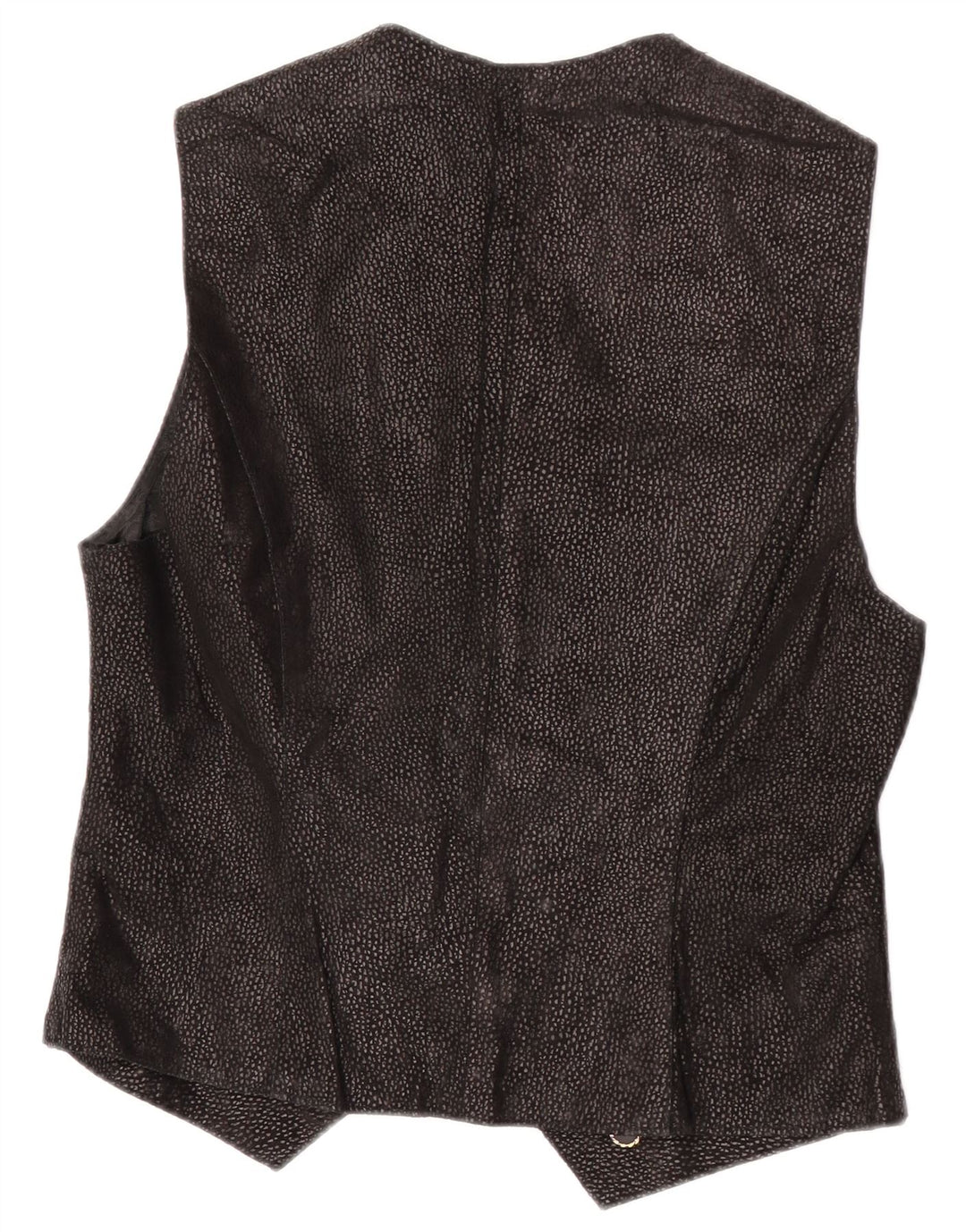 Gilet vintage da donna UK 14 medio nero