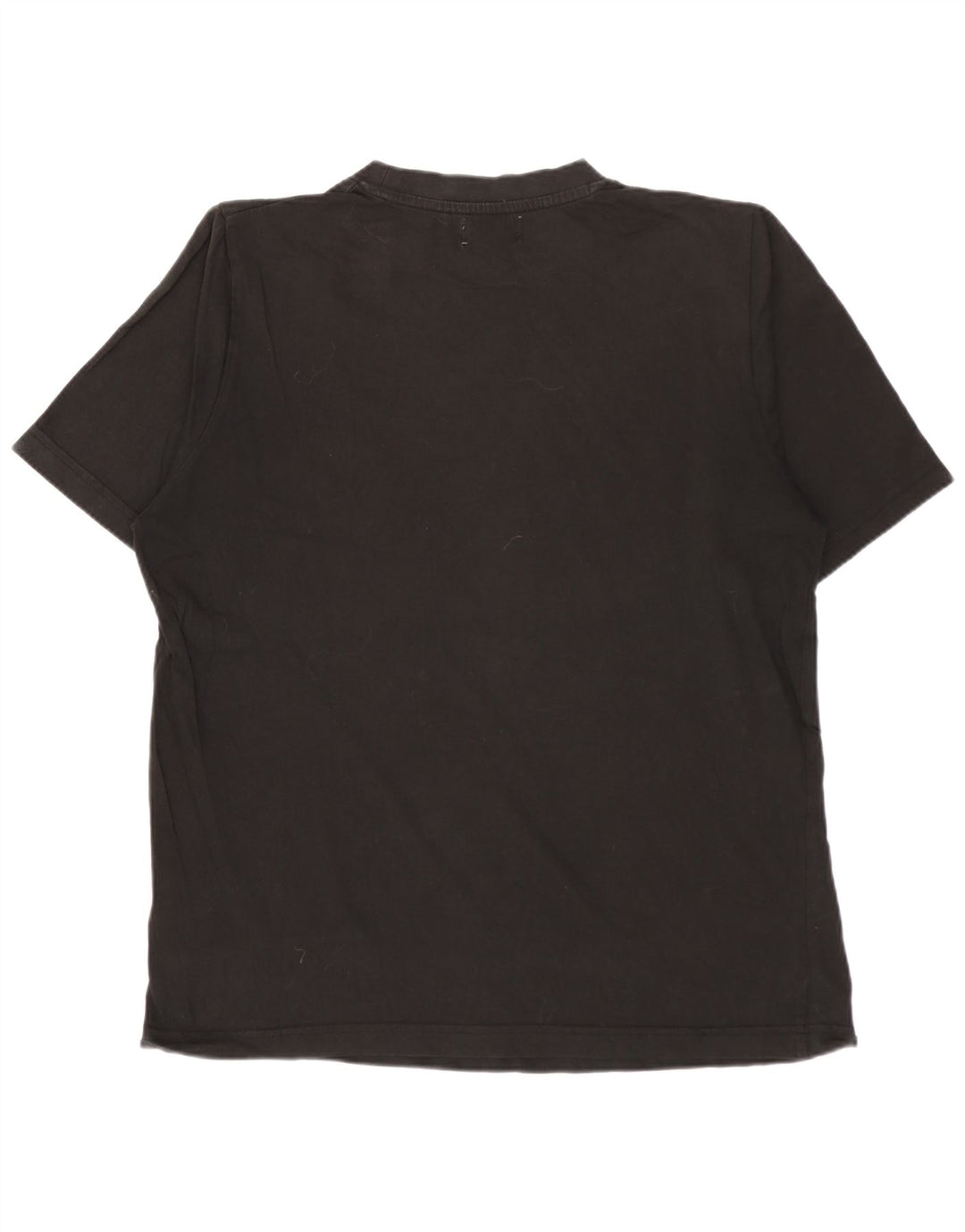 T-shirt grafica da uomo KAPPA Top piccola in cotone nero