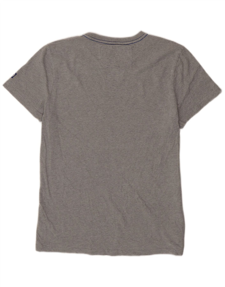 T-shirt grafica da uomo Superdry Top XL in cotone grigio