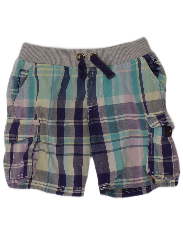 Pantaloncini cargo per ragazze Joules 2-3 anni W20 a quadri multicolore