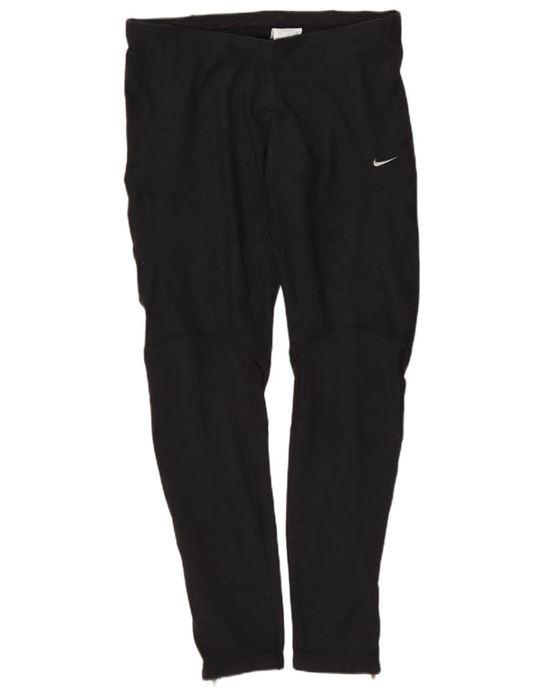 Leggings NIKE Dri Fit da donna UK 12 medio nero poliestere