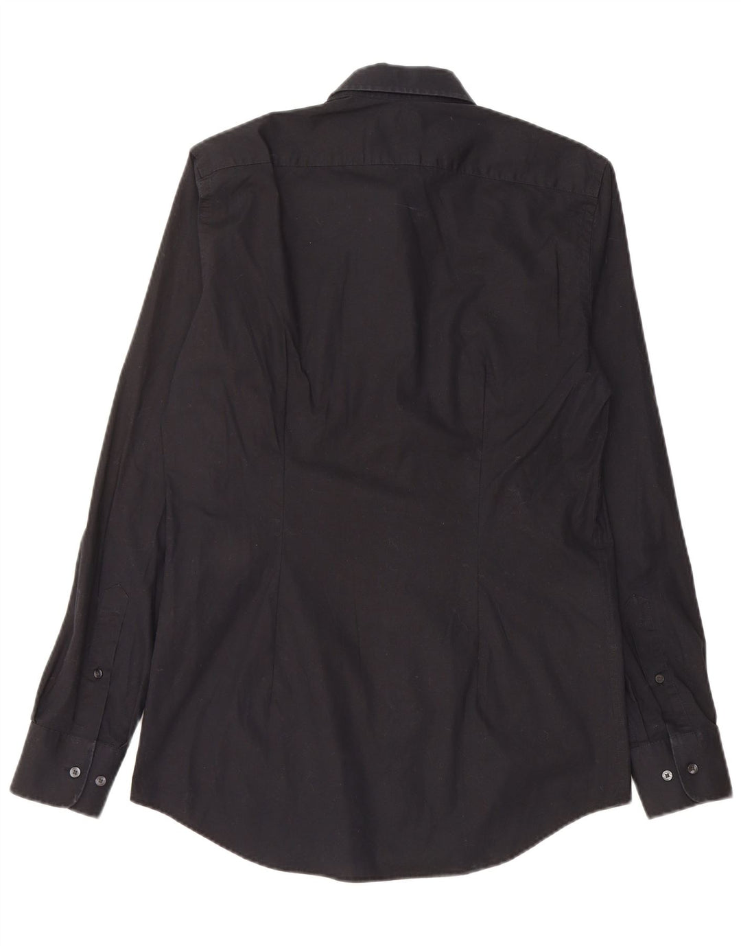 CALVIN KLEIN Mens Slim Fit Shirt Small Black
