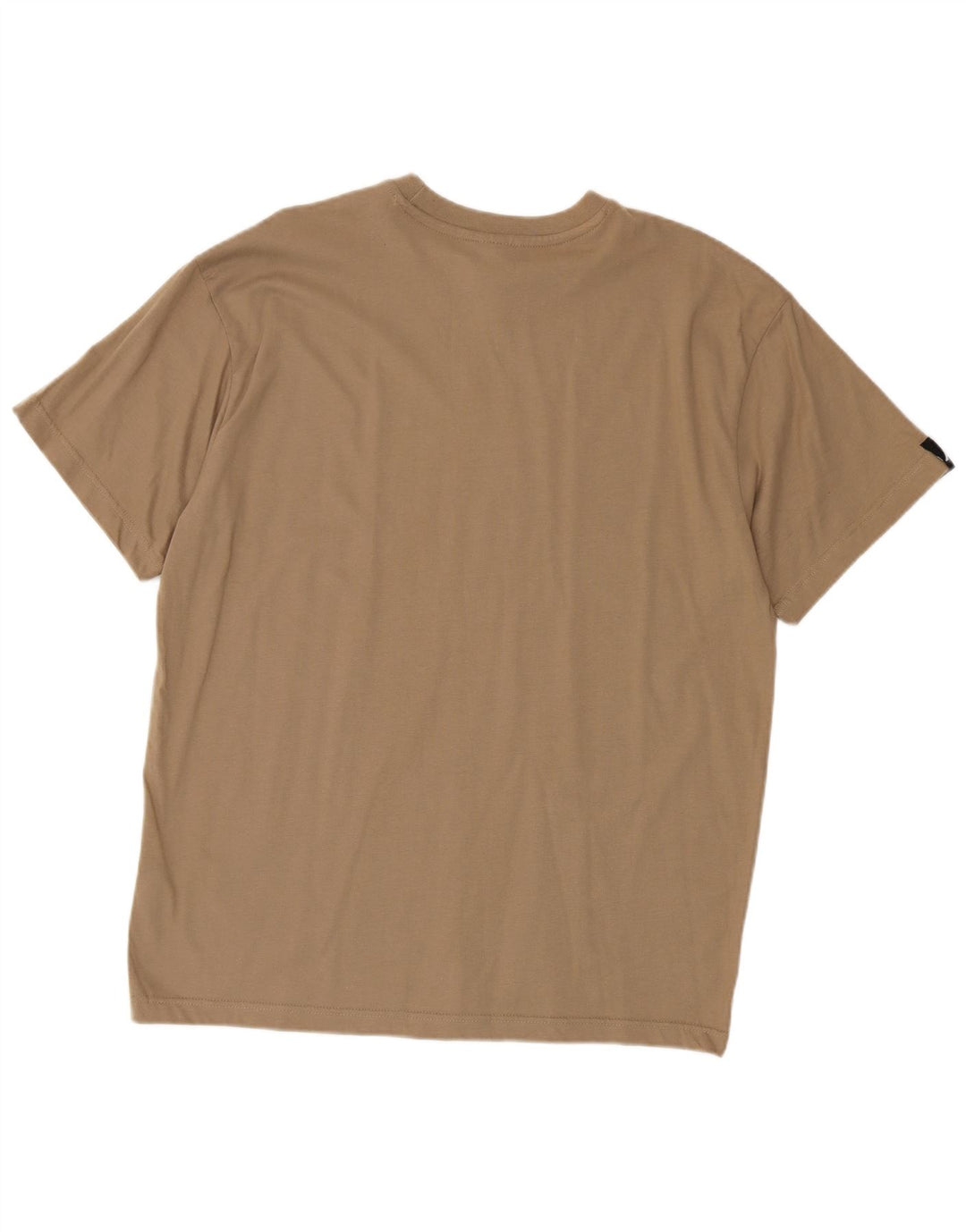 T-shirt uomo Kappa Top Large in cotone marrone