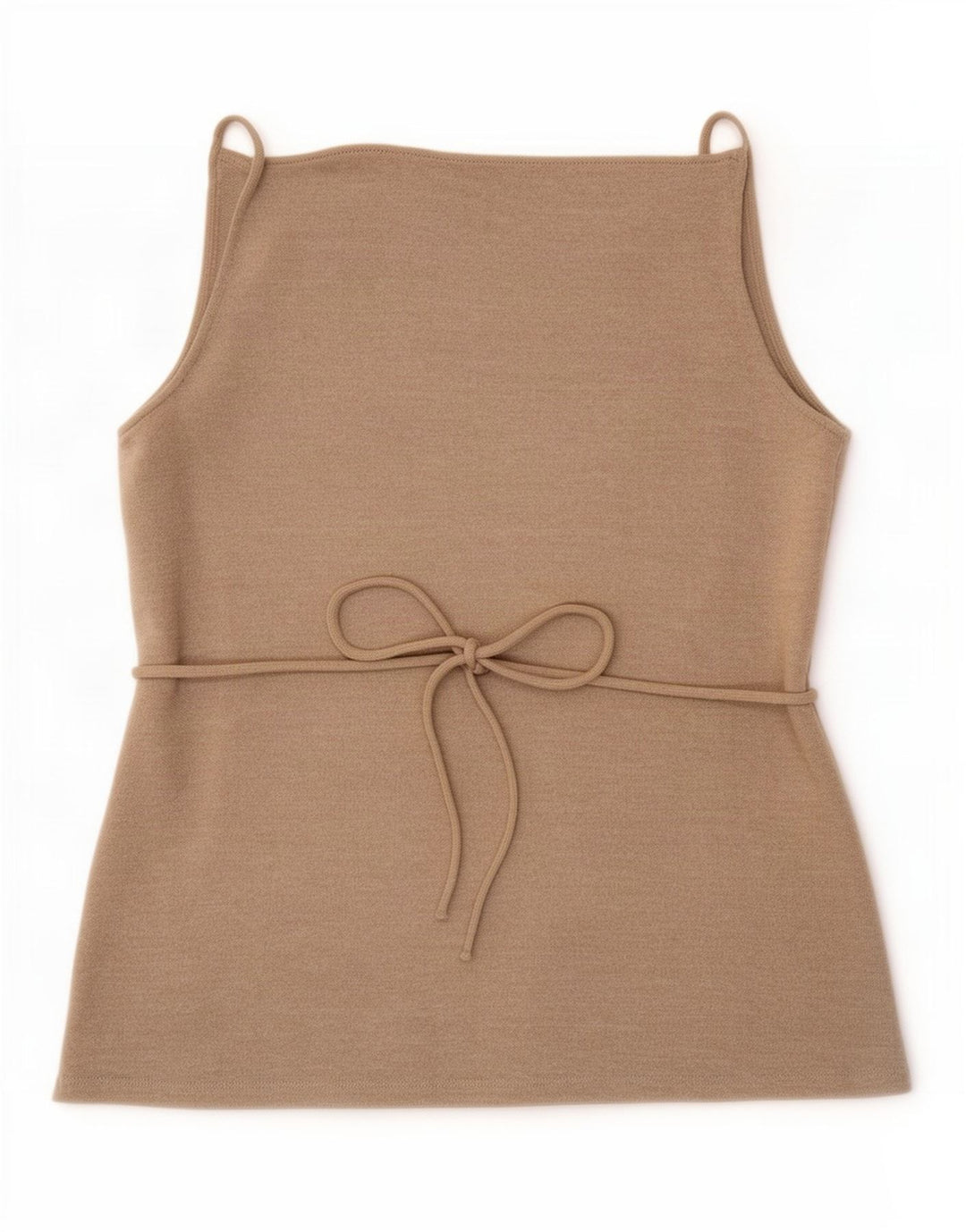 Canotta da donna Zara UK 12 in cotone beige medio