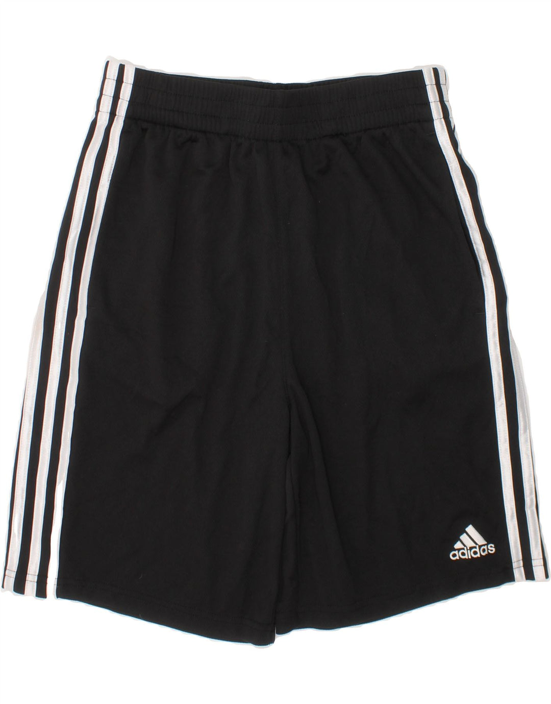 ADIDAS Boys Sport Shorts 14-15 Years Black Polyester Vintage Adidas and Second-Hand Adidas from Messina Hembry 