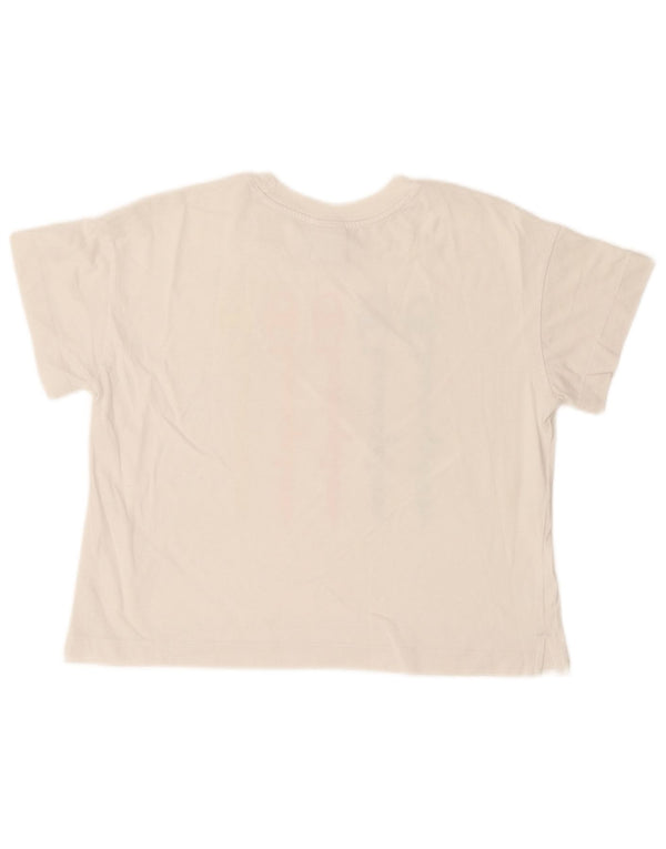 T-shirt grafica corta da donna Champion UK 14 Medium White