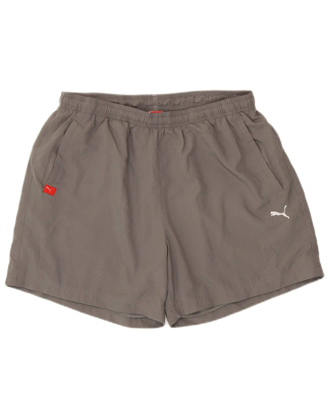Pantaloncini sportivi da uomo Puma XL grigio poliestere