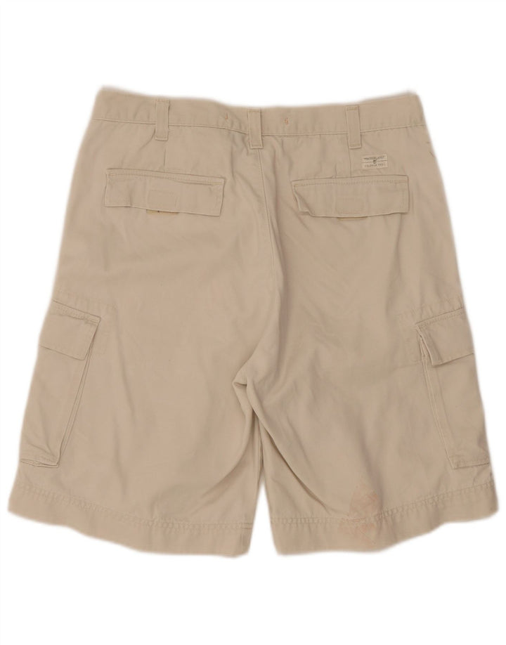 Pantaloncini cargo da uomo Timberland W34 Large in cotone beige