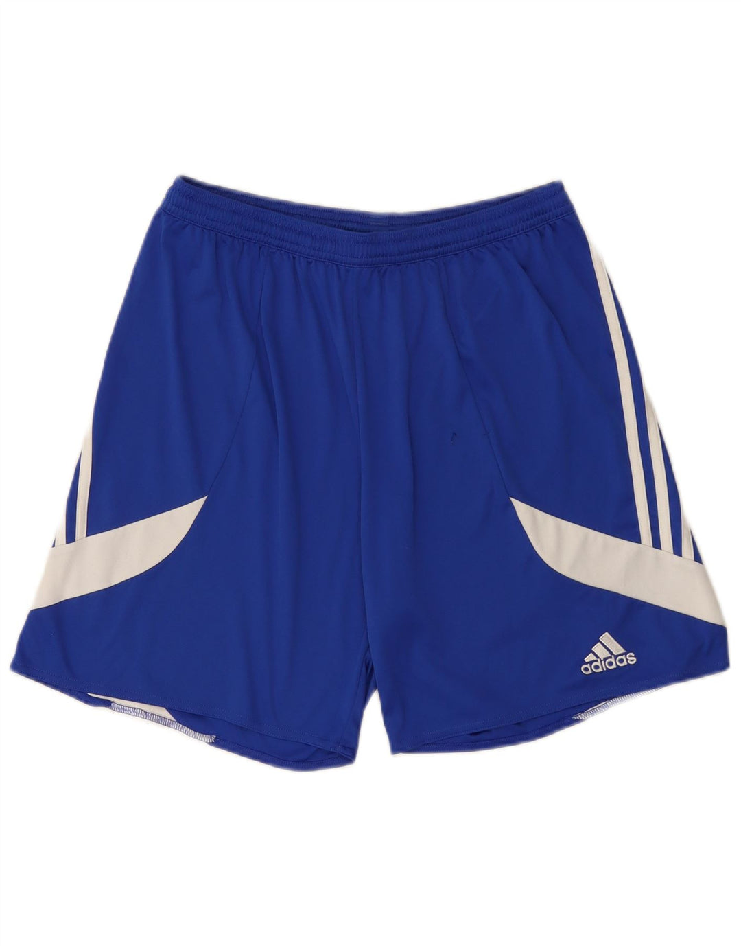 Pantaloncini sportivi Adidas Climalite da uomo, grandi, in poliestere color block blu