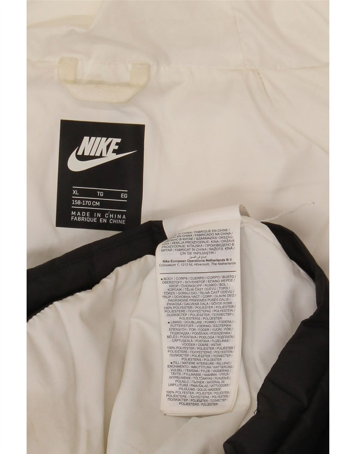 Giacca imbottita con cappuccio Nike da ragazzo 13-14 anni XL multicolore color block